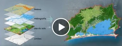 Prévia ilustrativa do mapa no QGIS